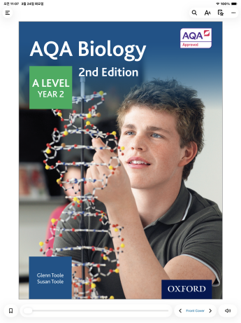 KIC 런던 AQA Biology 교재 내지