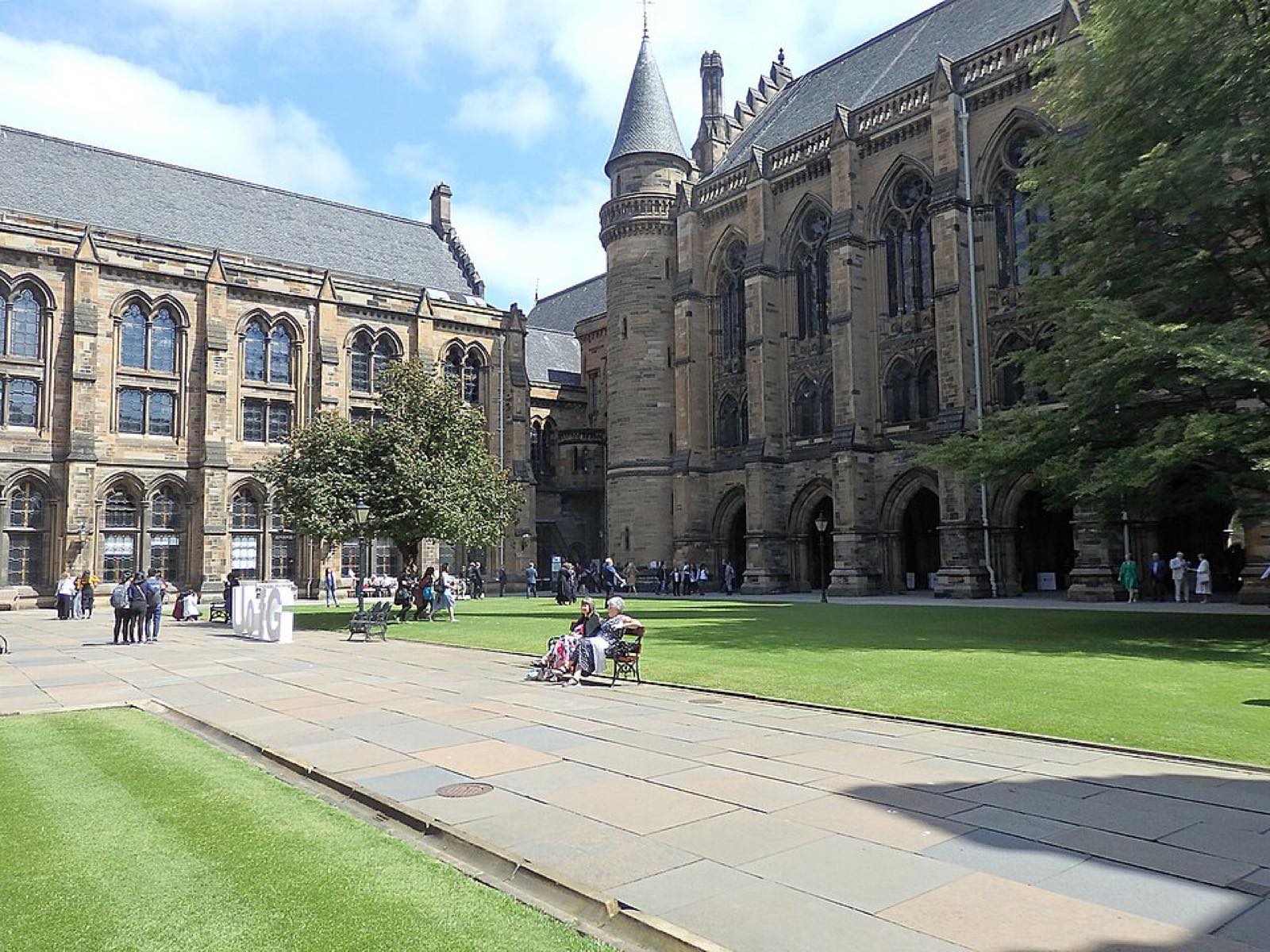 University of Glasgow Gilbert Scott Building