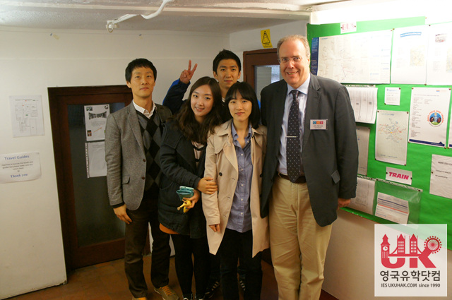 cae with students and john